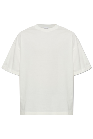 Bottega Veneta Cotton T-shirt with logo patch | Men's | Vitkac